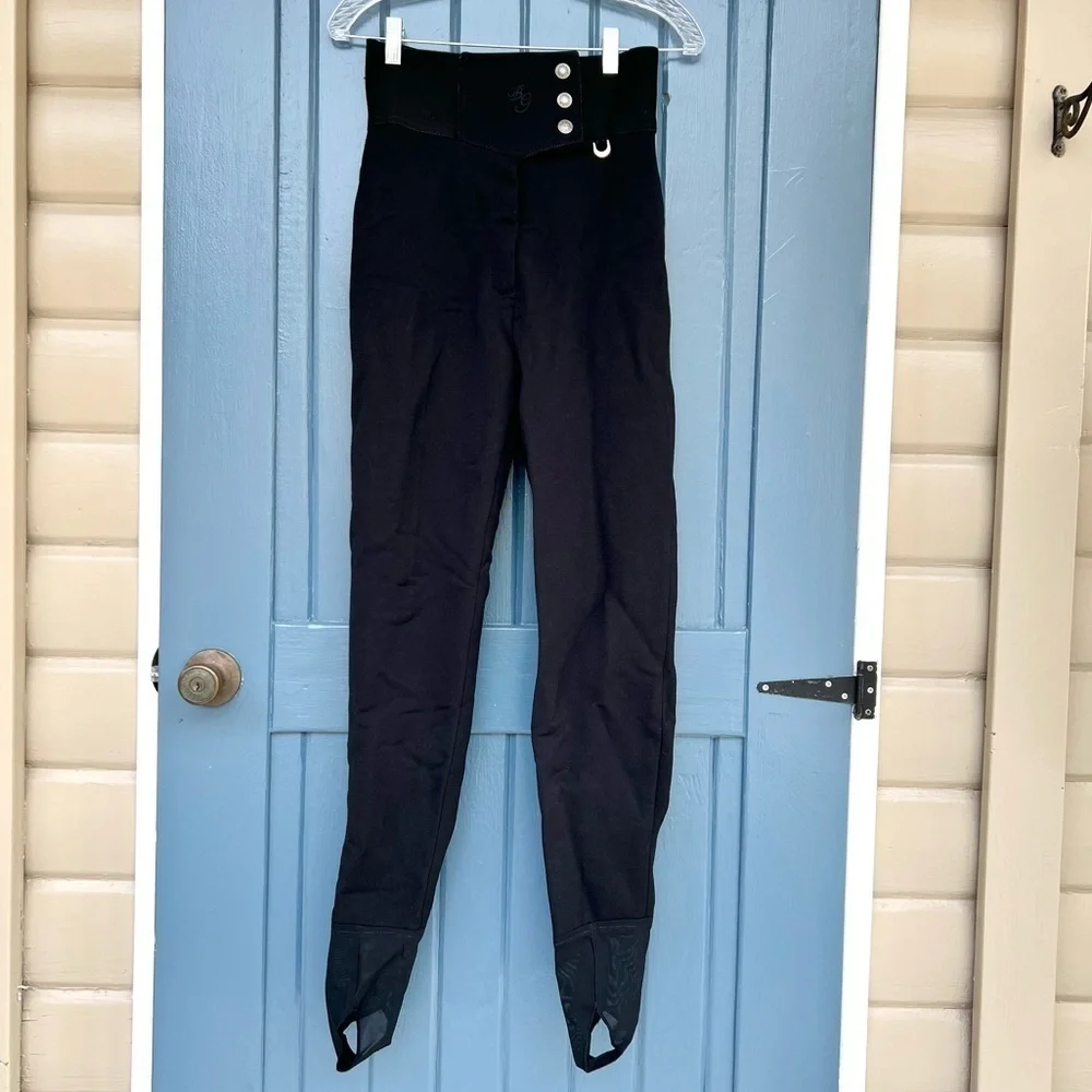 Boulder Gear Black Ski Pants Leggings Women size 6